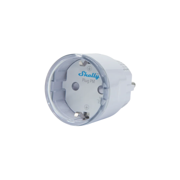 Shelly Plug PM Gen3 tussenstekker met energiemeting - wit (S3PL-30116EU)