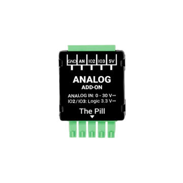 Shelly Analog 0-30V Add-on sensor-interface voor The Pill (S3ACC-030ADD)