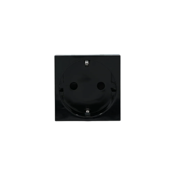 Shelly Wall Display socket adapter inbouwdoos-adapter - zwart (SAWD-SOCK-B)