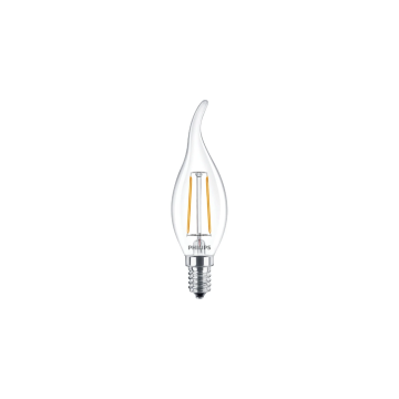 Philips LED lamp filament kaars E14 2W 250lm warm wit 2700K (8719514377592)