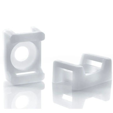 WKK schroefzadel Ø 5.0mm voor kabelbinders 7.6mm - naturel per 100 stuks (111056971)