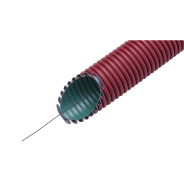 Frankische Kabuflex R plus 450 co2ntrol wachtbuis met trekdraad 63mm - rood rol 50 meter (19217063)