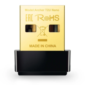 TP-LINK USB-adapter AC600 WiFi 5 dual-band 2.4GHz/5GHz (Archer T2U Nano)