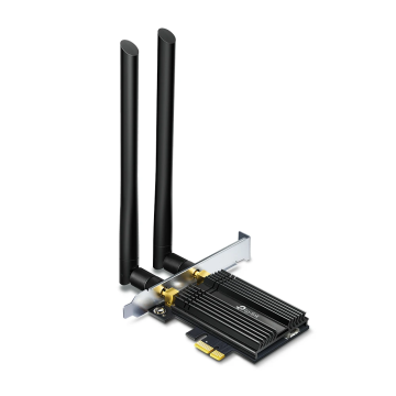 TP-LINK PCIe-adapter AX3000 WiFi 6 dual-band 2.4GHz/5GHz (Archer TX50E)