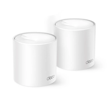 TP-LINK mesh-router AX1500 WiFi 6 dual-band 2.4GHz/5GHz - 2 stuks (Deco X10)
