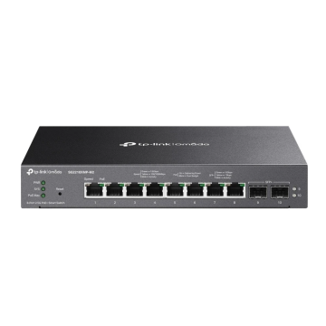 TP-LINK Omada smart switch 10-poorts 8× 2.5G 2× 10G SFP+ 160W PoE+ L2+ (SG2210XMP-M2)