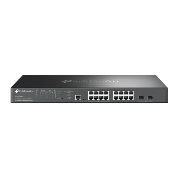 TP-LINK Omada smart switch 18-poorts 16× 2.5G 2× 10G SFP+ 240W PoE+ L2+ (SG3218XP-M2)