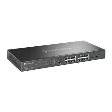 TP-LINK Omada smart switch 18-poorts 16× 2.5G 2× 10G SFP+ 240W PoE+ L2+ (SG3218XP-M2)