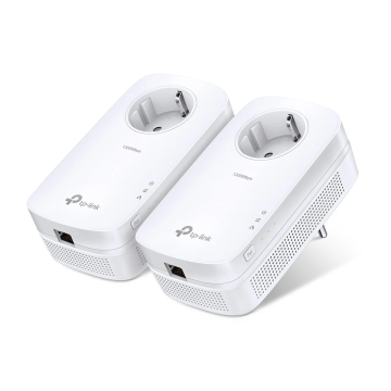 TP-LINK powerline starterkit AV1300 1× Gigabit passthrough - 2 stuks (TL-PA8010P KIT)