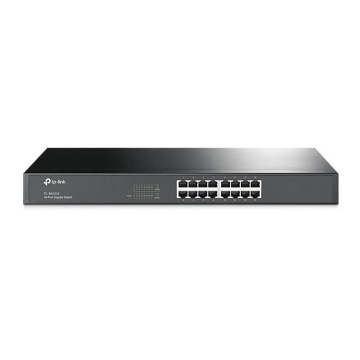 TP-LINK 19-inch rackmount switch 16-poorts Gigabit (TL-SG1016)
