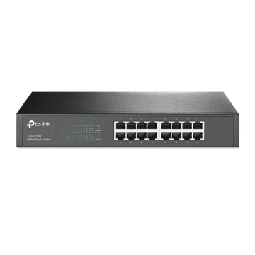 TP-LINK desktop/rackmount switch 16-poorts Gigabit (TL-SG1016D)