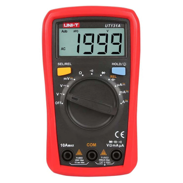 UNI-T multimeter tot 250V AC/DC (UT131A)
