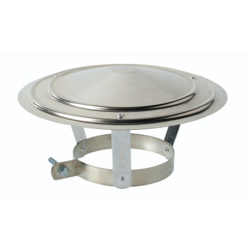 Anjo regenkap gegalvaniseerd Ø125-131mm (450960)