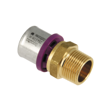 Bonfix alu-pers puntstuk 3/4" buitendraad x 26mm (2000255)