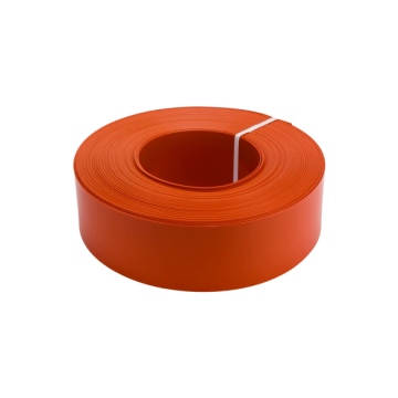 Letbaek kabelbeschermband 150x2mm oranje per rol 50 meter (380802)