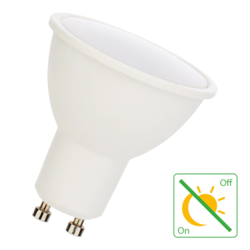 Bailey LED spot GU10 4.5W 300lm dag/nacht sensor warm wit 2700K (146940)