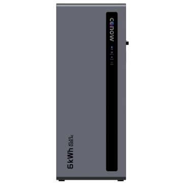 Conow plug & play balkon thuisbatterij 6kWh >6000 cycli IP65 - Works with Tuya (Atlas 6000 AC)