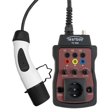 Testboy TV 900 meetadapter laadstation 400V CAT III (61911000)