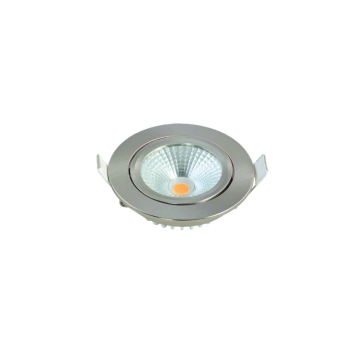 EMhub waterdichte inbouwspot rond aluminium 5W 450lm 2700K zaagmaat Ø75mm incl DimDriver