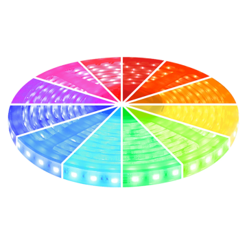 Yphix LED strip 24V RGB 300 SMD 5050 LEDS IP68 - 5 meter (50054864)