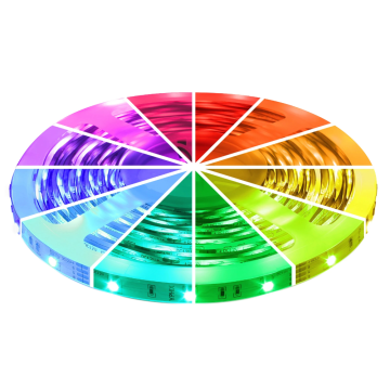 Yphix LED strip 12V RGB 150 SMD 5050 LEDS IP20 - 5 meter (50055001)