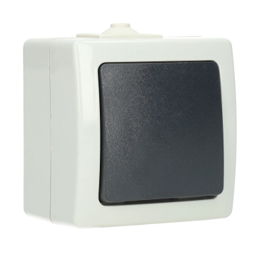 Kopp Nautic kruisschakelaar IP44 - grijs (565756004)