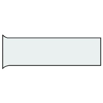 KLEMKO adereindhuls ongeïsoleerd 6mm2 hulslengte 10mm - per 500 stuks (710120)