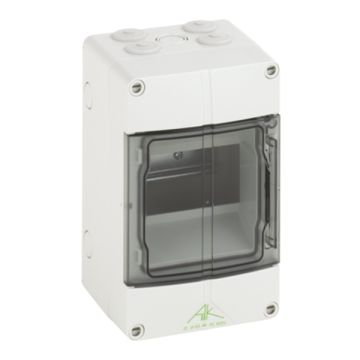 Spelsberg waterdichte zekeringkast IP65 1-rij 5 modules 122x122 (BxH) (73540501)