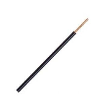Waskönig+Walter VOB draad (H07V-U) 1.5mm2 Eca zwart - per rol 100 meter (769988)