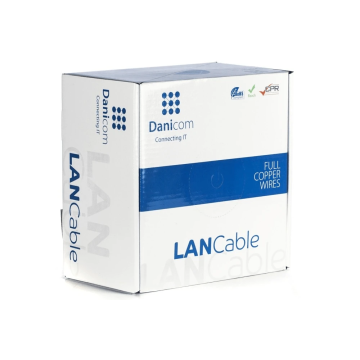 Danicom S/FTP CAT6a kabel rol 100 meter (DC-SFTP6A-100S-DCA)
