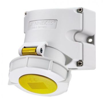 Mennekes CEE stopcontact 3-polig 110V 4H 32A IP67 TwinCONTACT (9150)