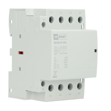 EMAT contactor 230/400V 63A 0 maak en 4 verbreek (85010011)