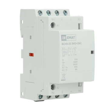EMAT contactor 230/400V 25A 2 maak en 2 verbreek (85010013)