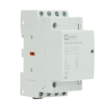EMAT contactor 230/400V 25A 3 maak en 1 verbreek (85010014)
