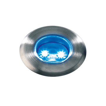 Garden Lights Astrum Blue grondspot overrijdbaar rond Ø40mmx40mm IP67 RVS (3037601)
