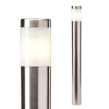 Garden Lights Atila staande buitenlamp 1.5W 3000K 610mm IP44 - RVS (4025601)