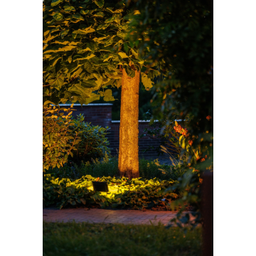 Lightpro Avior buitenspot 16W 1007lm 3000K IP44 dimbaar - antraciet (181S)