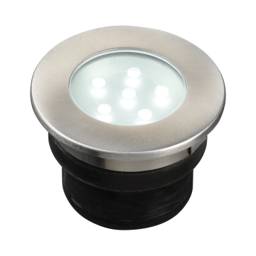 Garden Lights Brevus grondspot rond Ø70x52mm IP67 - RVS (2520601)