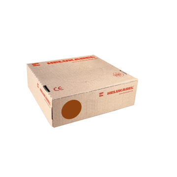 VOBs draad 0.50mm² (H05Z-K) 90°C bruin - per rol 100 meter (52875)