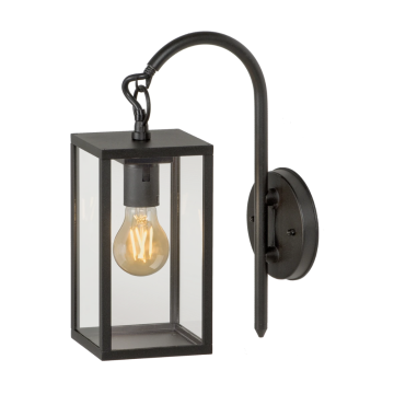 Garden Lights Columba wandlamp filament LED BA15D 4W 280lm warm wit IP44 zwart (3187011)