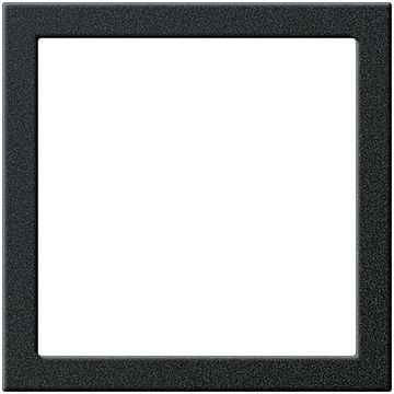 Gira montageplaat Systeem 55 zwart mat (264810)