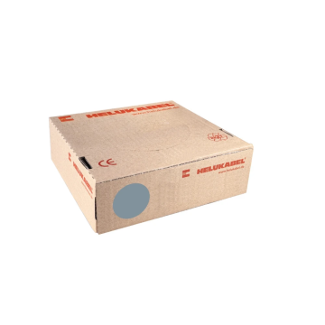 VOBs draad 1mm² (H05Z-K) 90°C grijs - per rol 100 meter (52896)