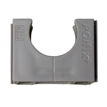 PIPELIFE klemblok 32mm PVC hostalit - Polfix grijs per 40 stuks (1196900852)