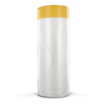 TechnoTape maskingtape met afdekfolie 2700mm x 20 meter indoor transparant (TTAC0047)