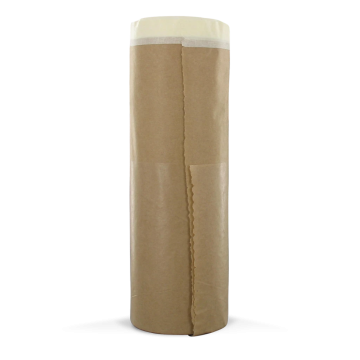 TechnoTape maskingtape met afdekfolie 300mm x 20 meter indoor bruin (TTAC0014)