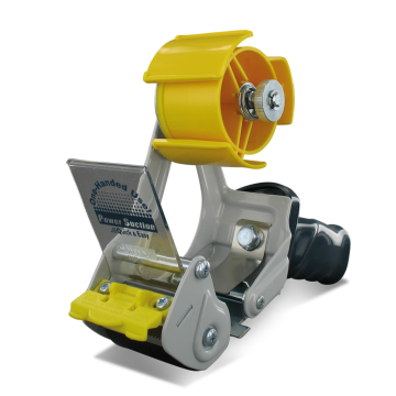 TechnoTape tapedispenser max. 50mm met rem - heavy-duty uitvoering blauw/grijs (TTAC0046)