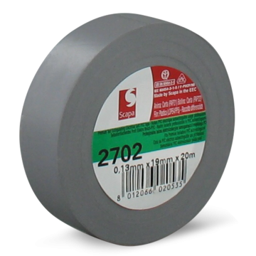 Scapa isolatietape 19mm x 20 meter grijs (TTA03678)