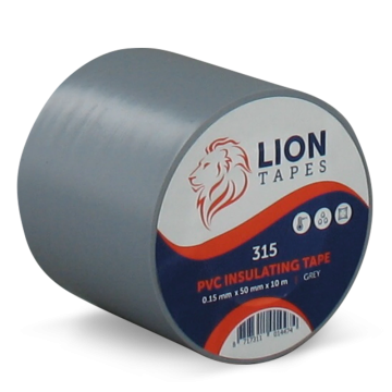 Lionbrand isolatietape 50mm x 10 meter 150µ grijs (TTA01051)