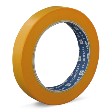 TechnoTape maskingtape 18mm x 50 meter oranje (TTA03282)