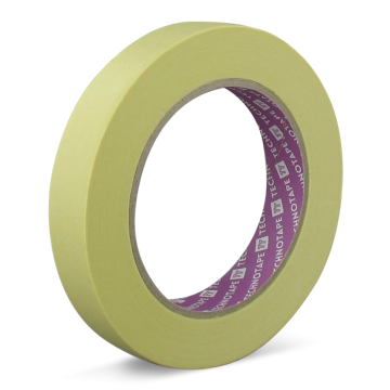 TechnoTape maskingtape 19mm x 50 meter licht geel (TTA00551)